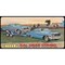 Round2 1/25 Cal Drag Combo: 1964 Ford Galaxie, Falcon Funny Car & Trailer (3 Kits) Plastic Model